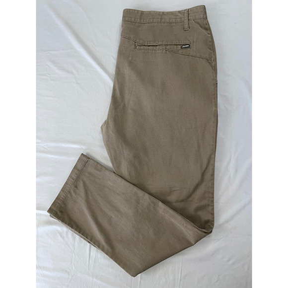 Volcom Vmonty Flat Front Chino Skate Pants. Perfectly Broken In, Men's 38X33. - Picture 1 of 9
